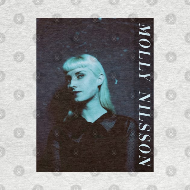 Molly Nilsson // Blue portrait by HectorVSAchille